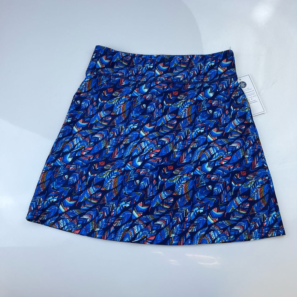 Southwind Blue UPF 50 Fairway Skort in Feathers N249-35